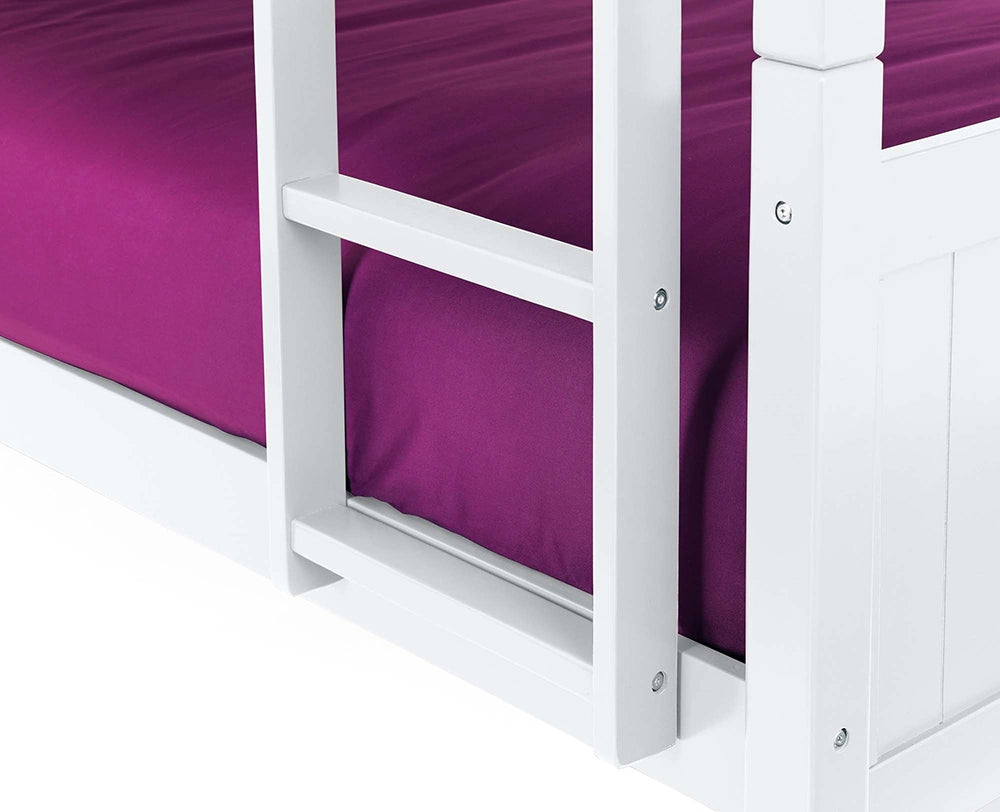 Ottice Bunk Bed Surf White Ladder Detail