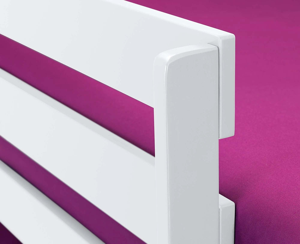 Ottice Bunk Bed Surf White Siderail Detail