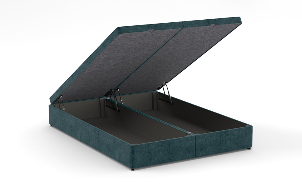 Ottoman Bed 4'6" Double with Full in Marble Sky