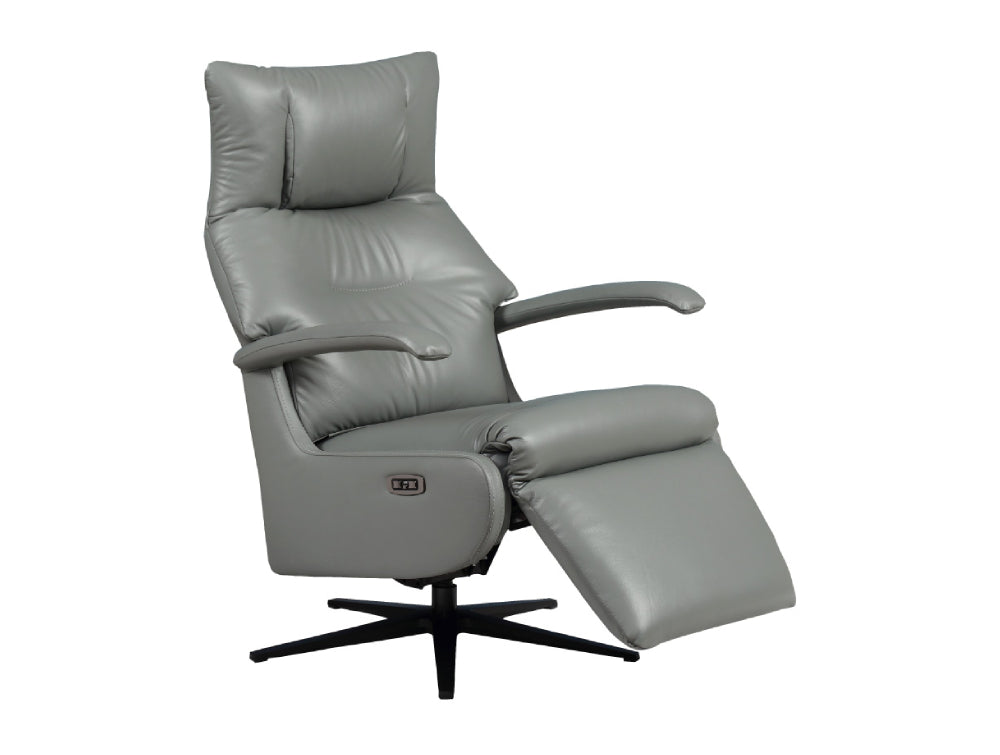 Peyton Recliner Accent Chair Steel