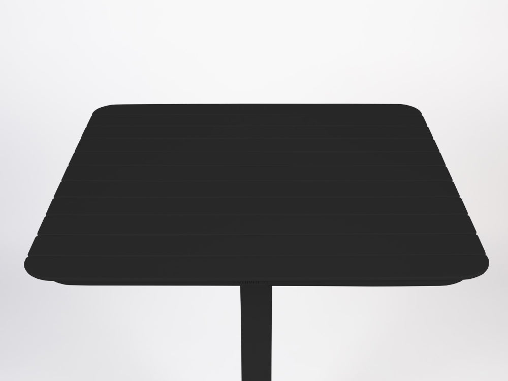 Portia Outdoor Dining Table Black Top Detail