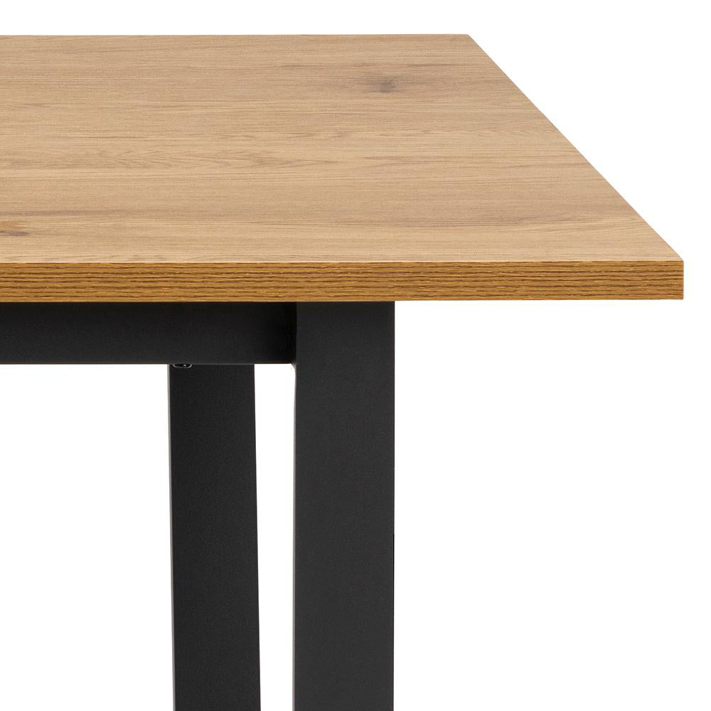 Ramble Rectangular Dining Table Wild Oak Top Corner Detail