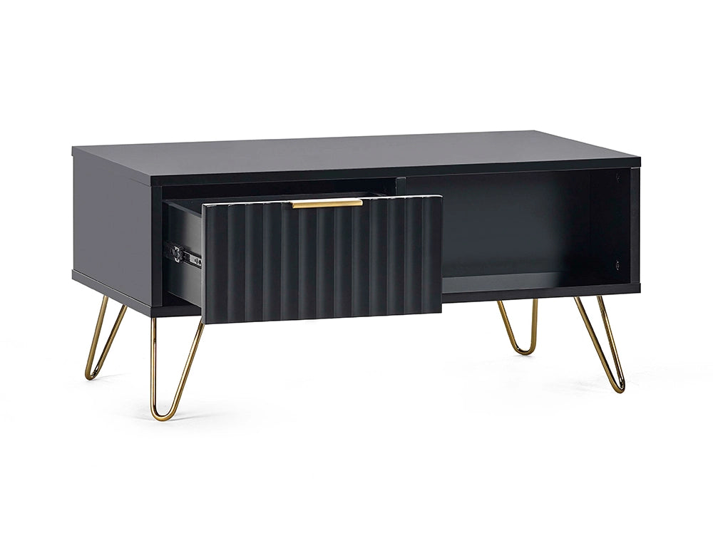 Range Coffee Table Matte Black 2