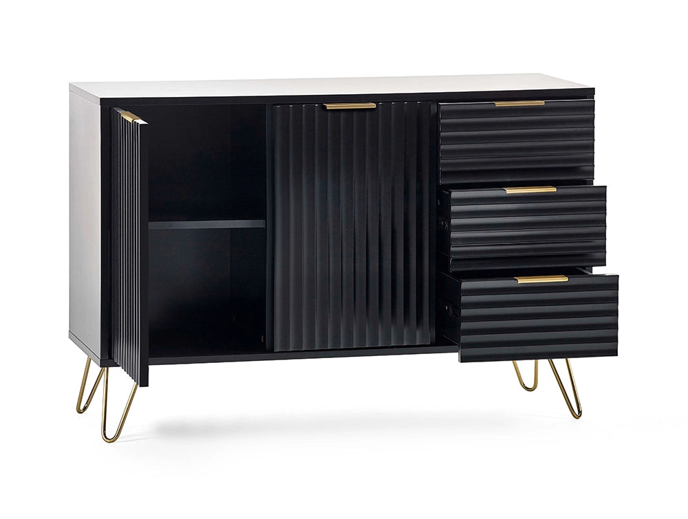 Range Large Sideboard Matte Black