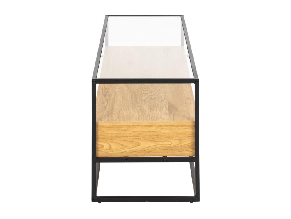 Reece Clear Glass Top Media Unit 3