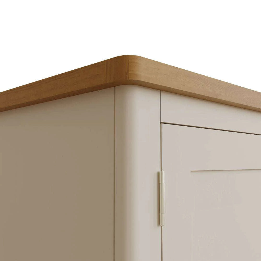 Remy Gents Wardrobe Truffle Top Corner Detail