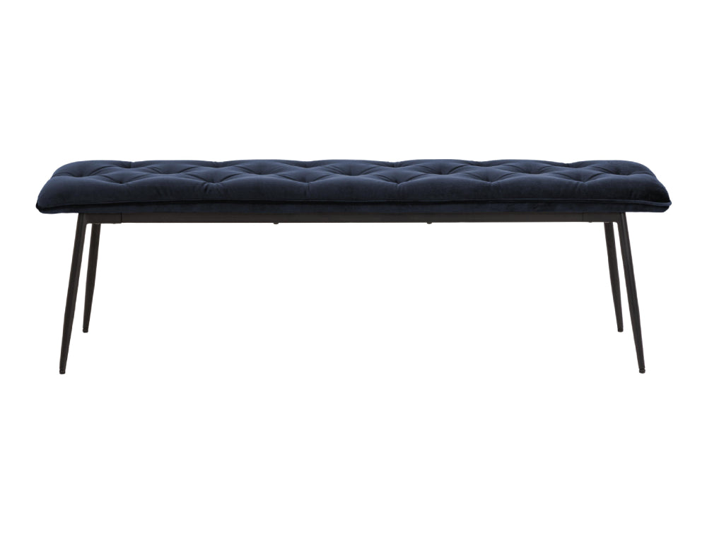 Rica Upholstered Bench Navy 2