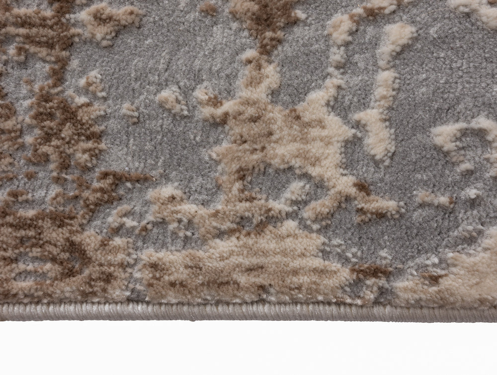 Riley Soft Brown Finish Rug
