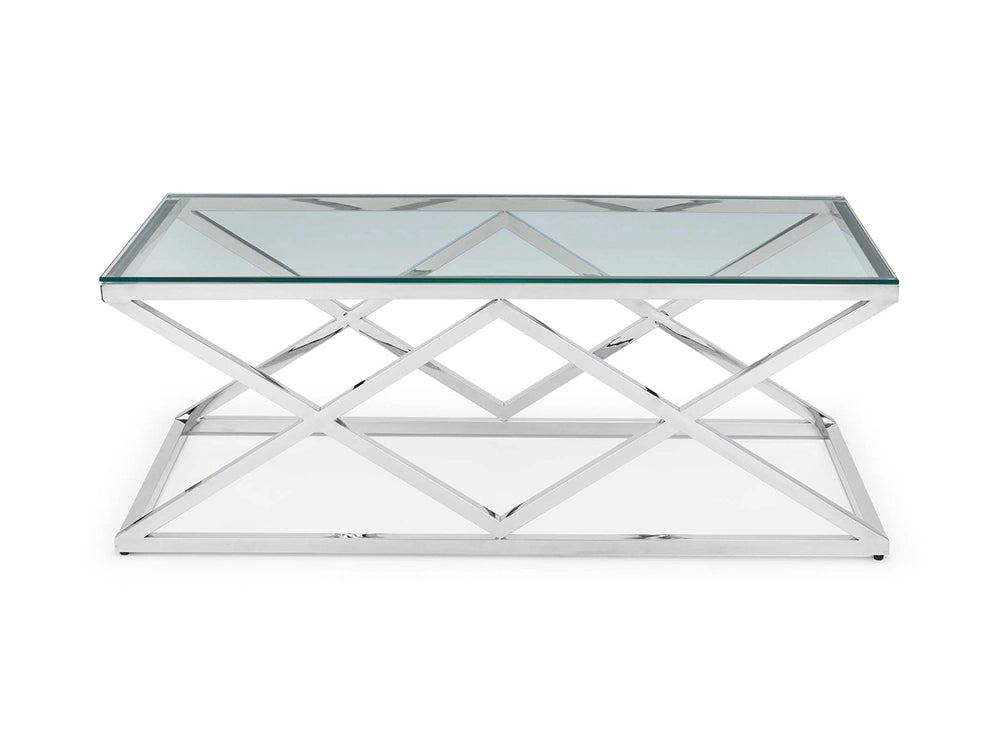 Ritz Glass Top Coffee Table 2