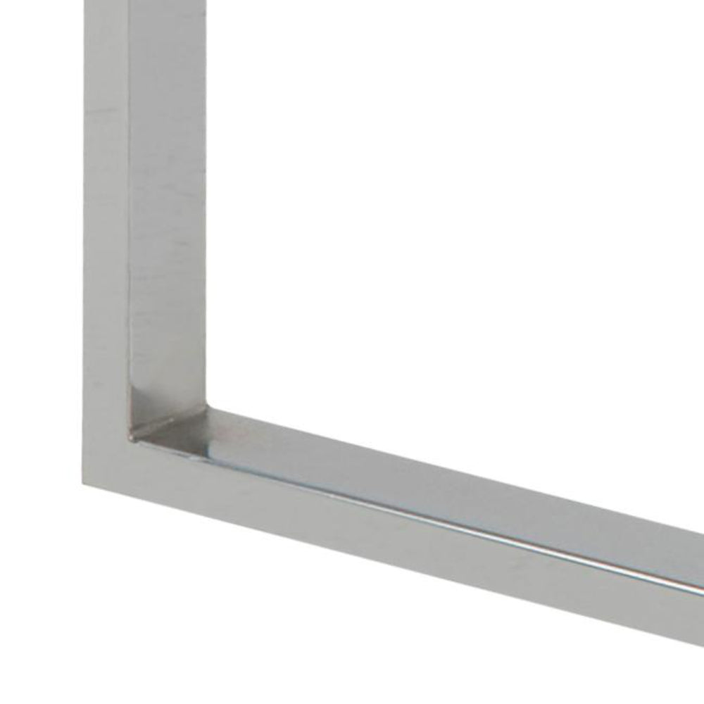 Riva Nest of 3 Tables Clear Glass Base Detail