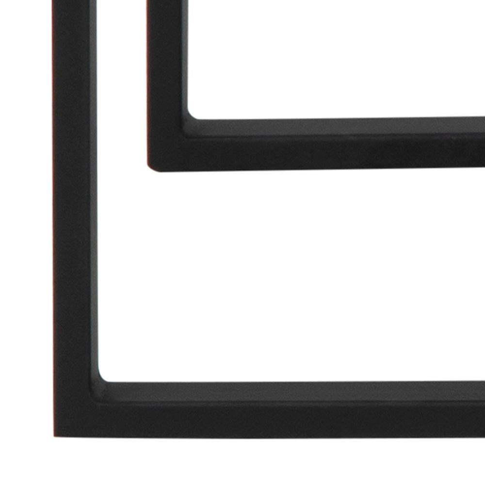 Riva Nest of 3 Tables White Marble Base Detail