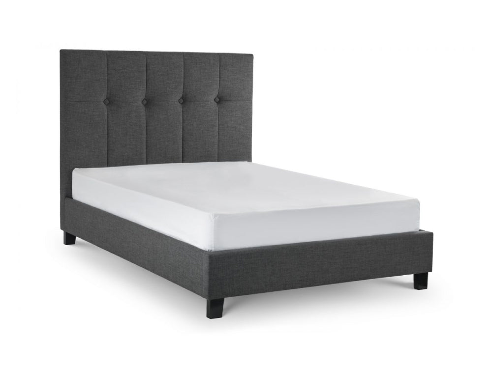 Roberto High Headboard Bed Slate Grey 2