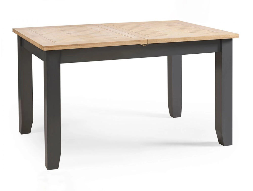 Rua Extending Dining Table Dark Grey