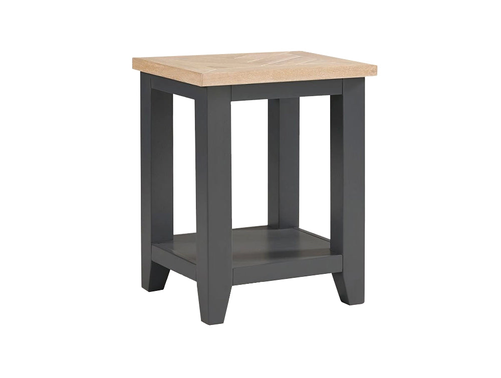 Rua Lamp Table Dark Grey