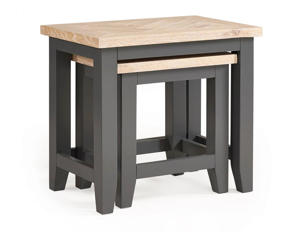 Rua Nest of Tables Dark Grey 4