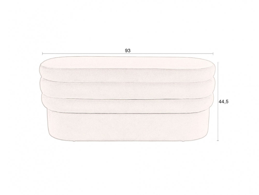 Sage Lounge Bench Dimensions