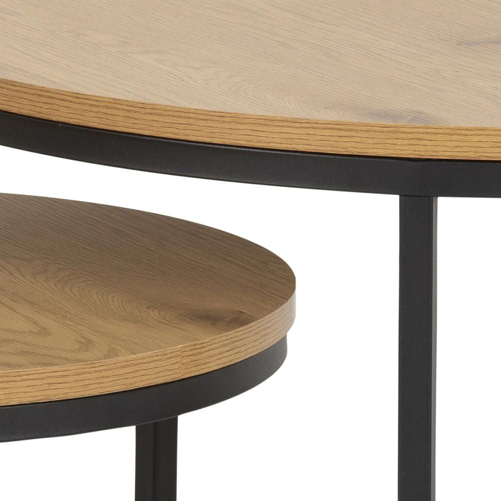 Siena Coffee Table Wild Oak Edge Detail