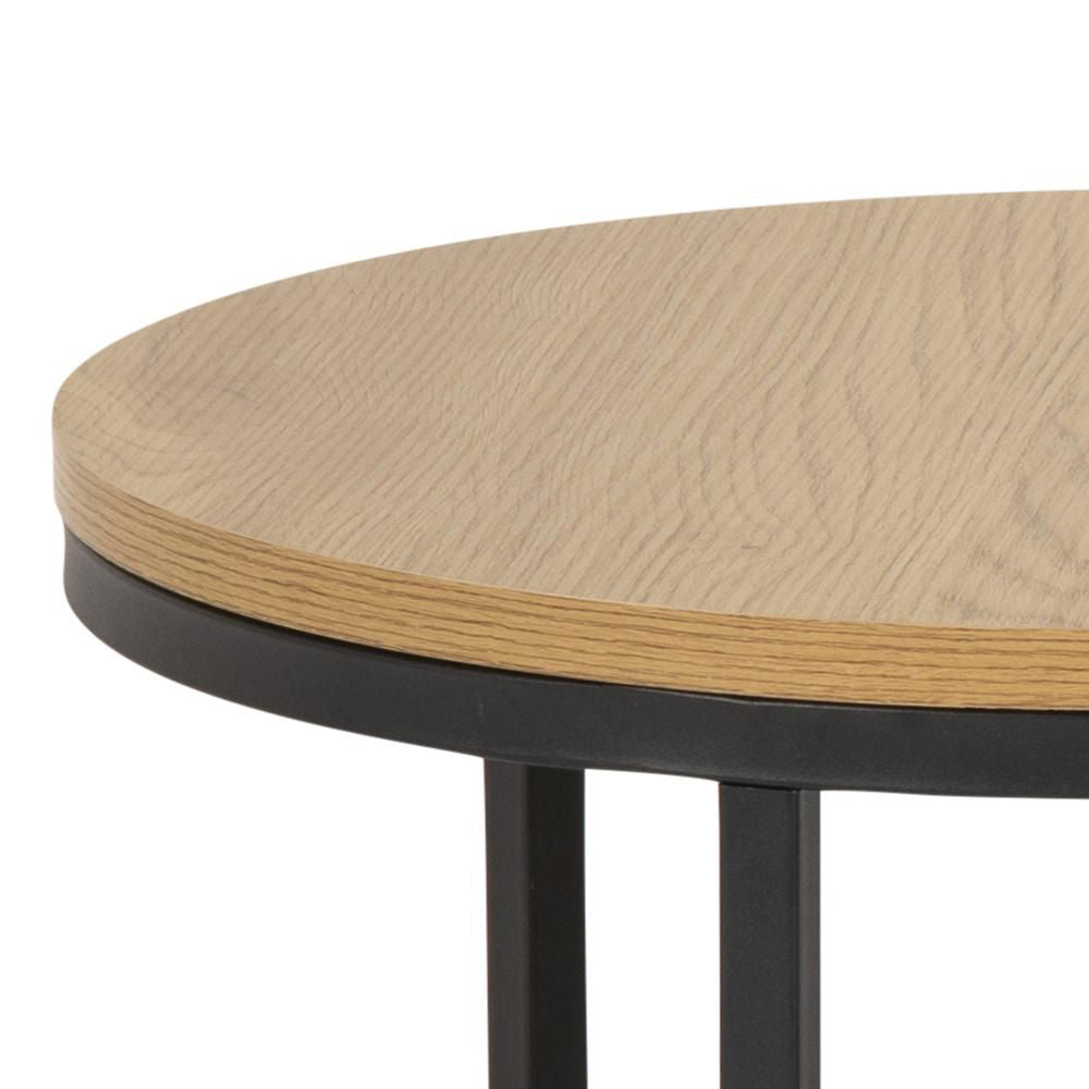 Siena Coffee Table Wild Oak Top and Edge Detail