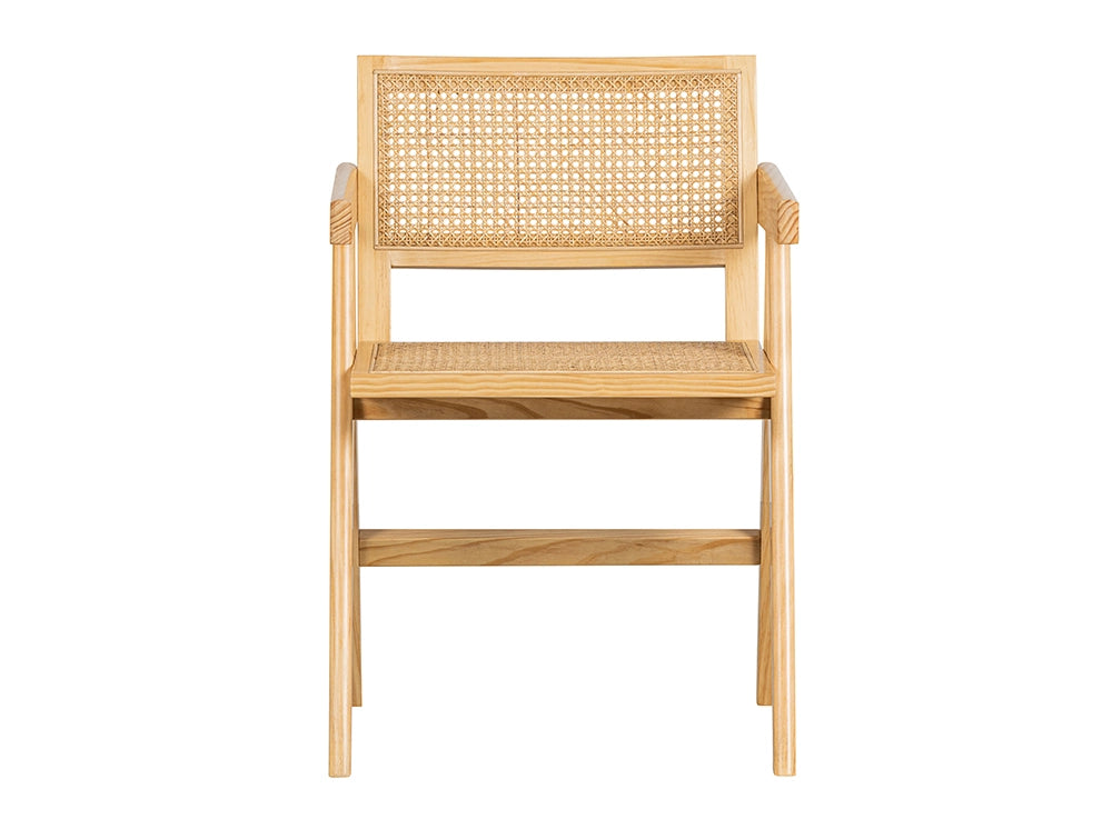 Sierra Dining Chair Natural 2 Front Detail