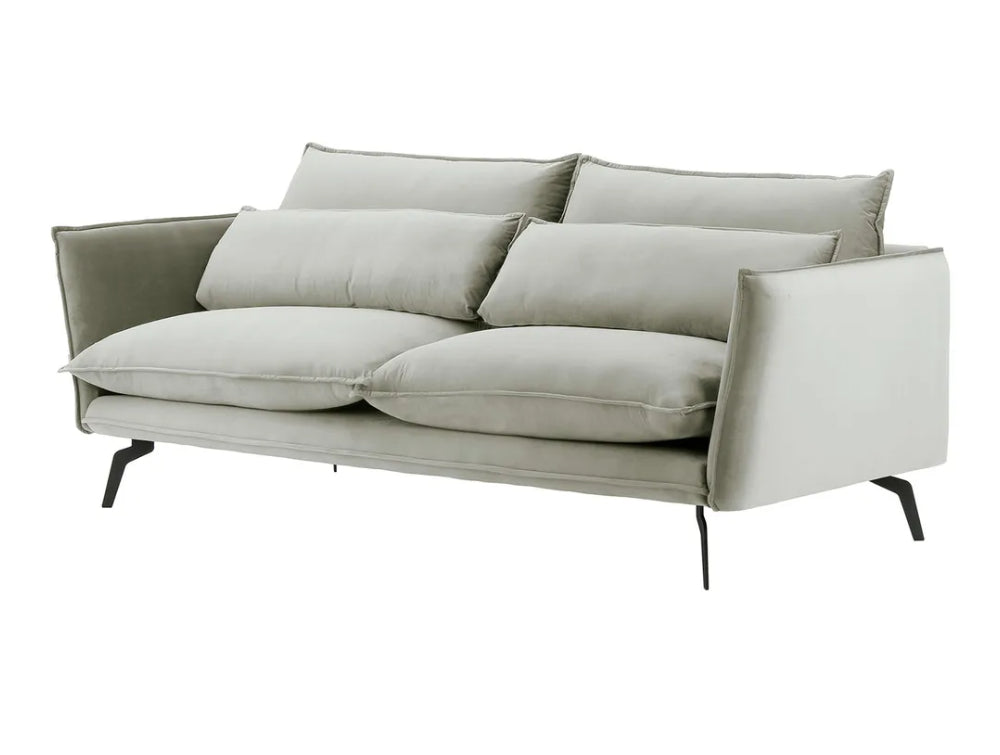 Silas 3 Seater Sofa - Silver