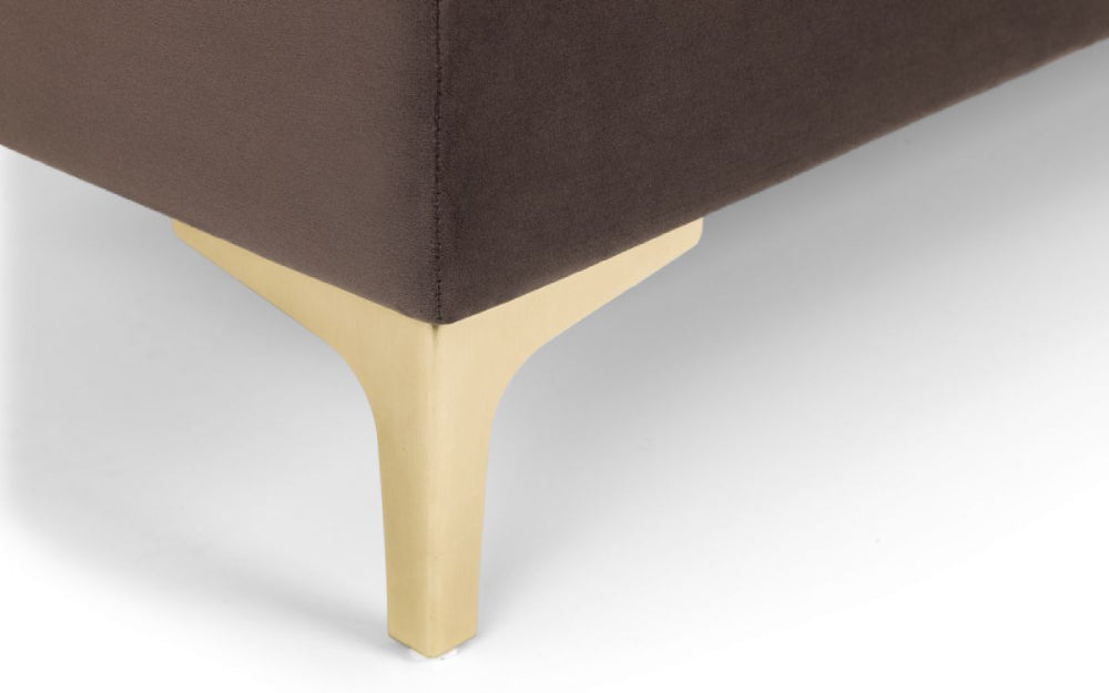 Sola Upholstered Blanket Box Leg Detail