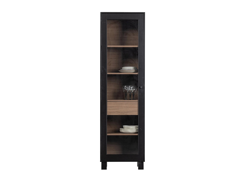 Solo Display Cabinet - Black Walnut 5