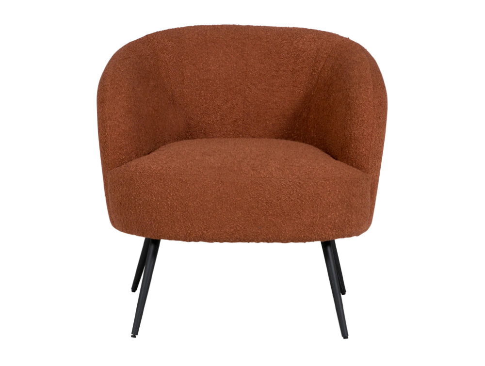 Spencer Accent Chair Rust 4