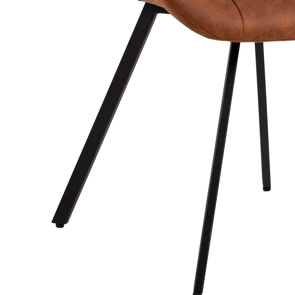 Taylor Dining Chair Camel Leg Detail