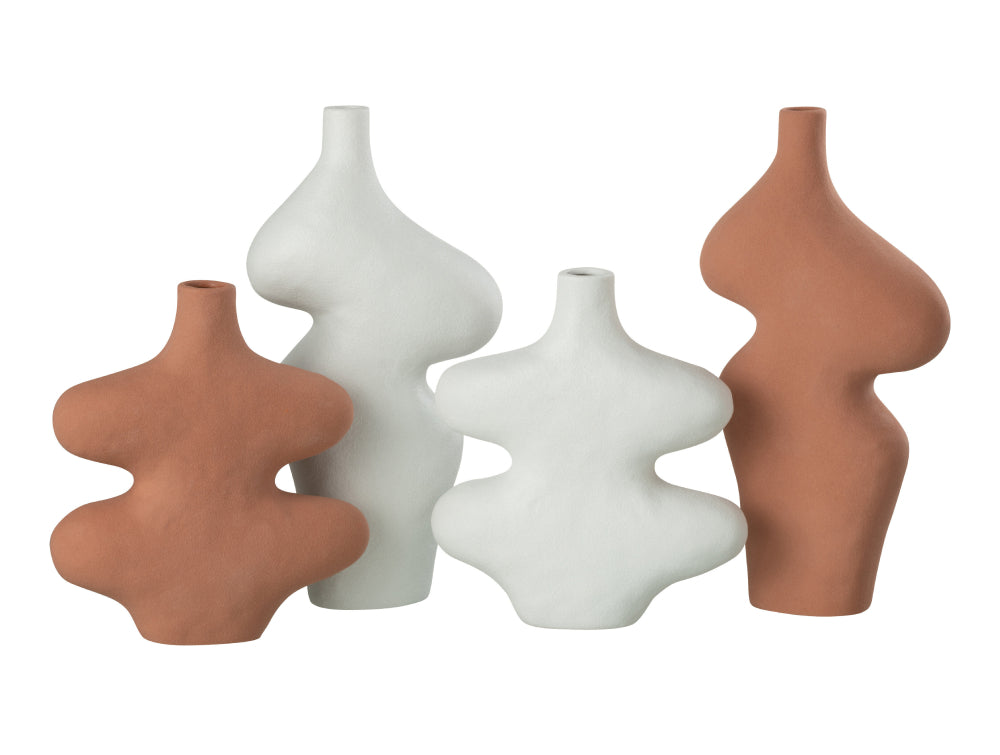 Terracota Decorative Twisted Vase 3