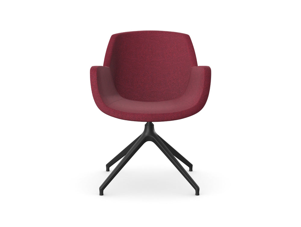 Tiana Upholstered Chair with Pyramidal Nylon Base 5