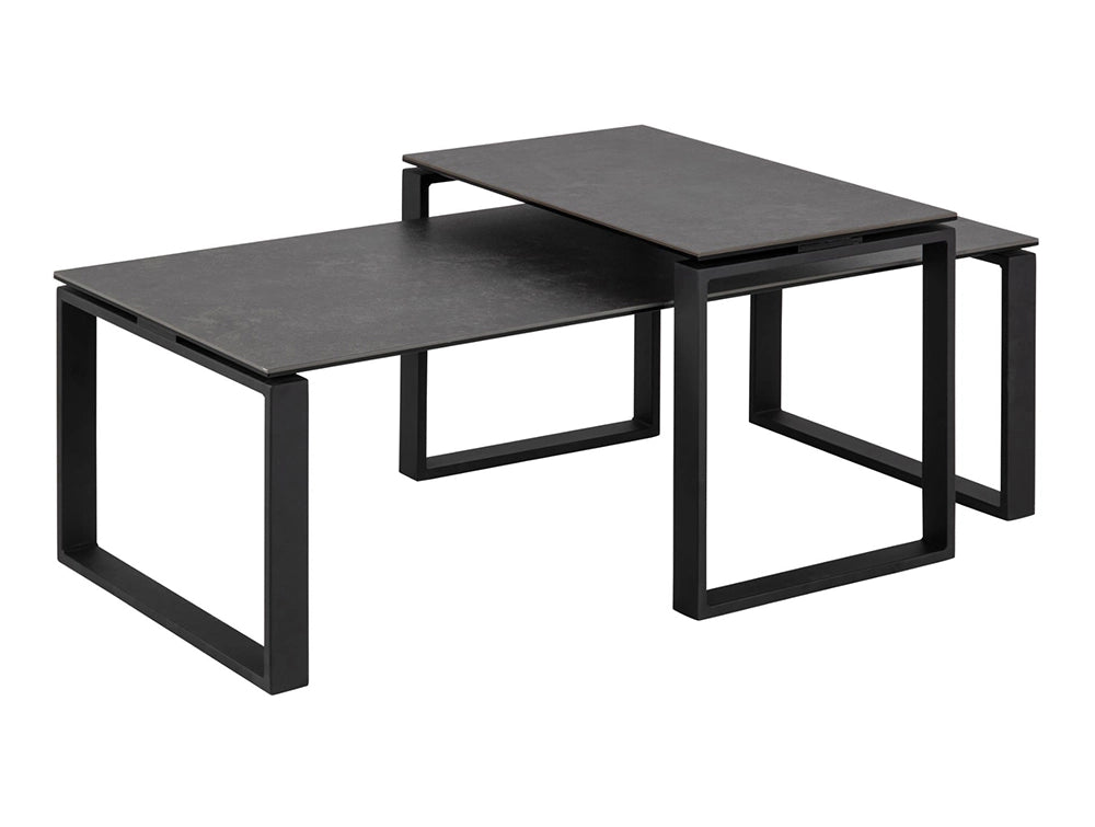 Trina Coffee Table Grey Black