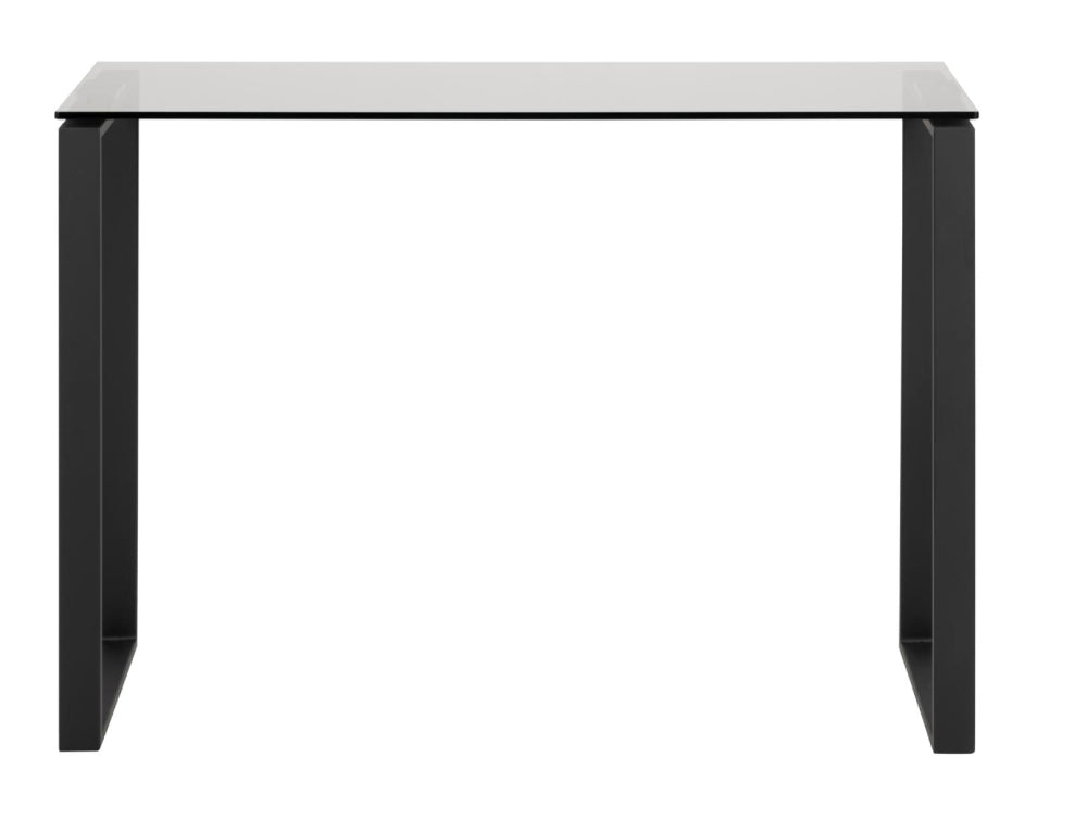 Trina Hall Table Smoked Tempered Glass 2