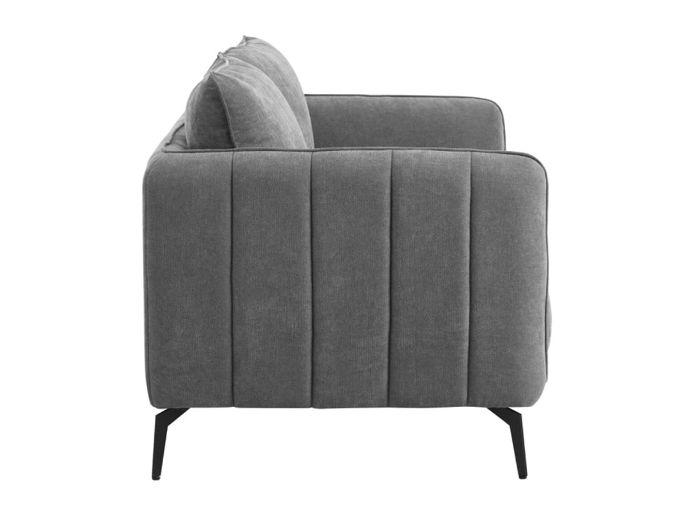 Vale 2-Seater Sofa Grey Crib 5 4
