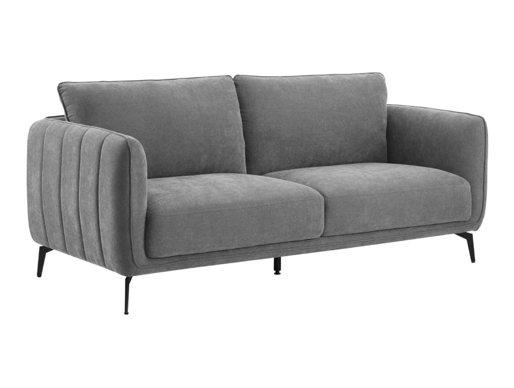 Vale 3-Seater Sofa Grey Crib 5