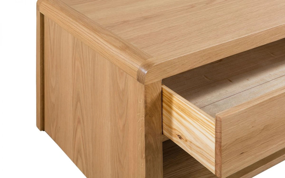 Vault Oak Coffee Table Corner Detail