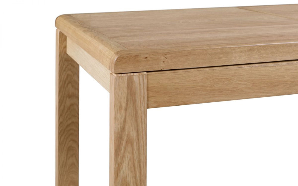 Vault Oak Dining Table Leg Detail