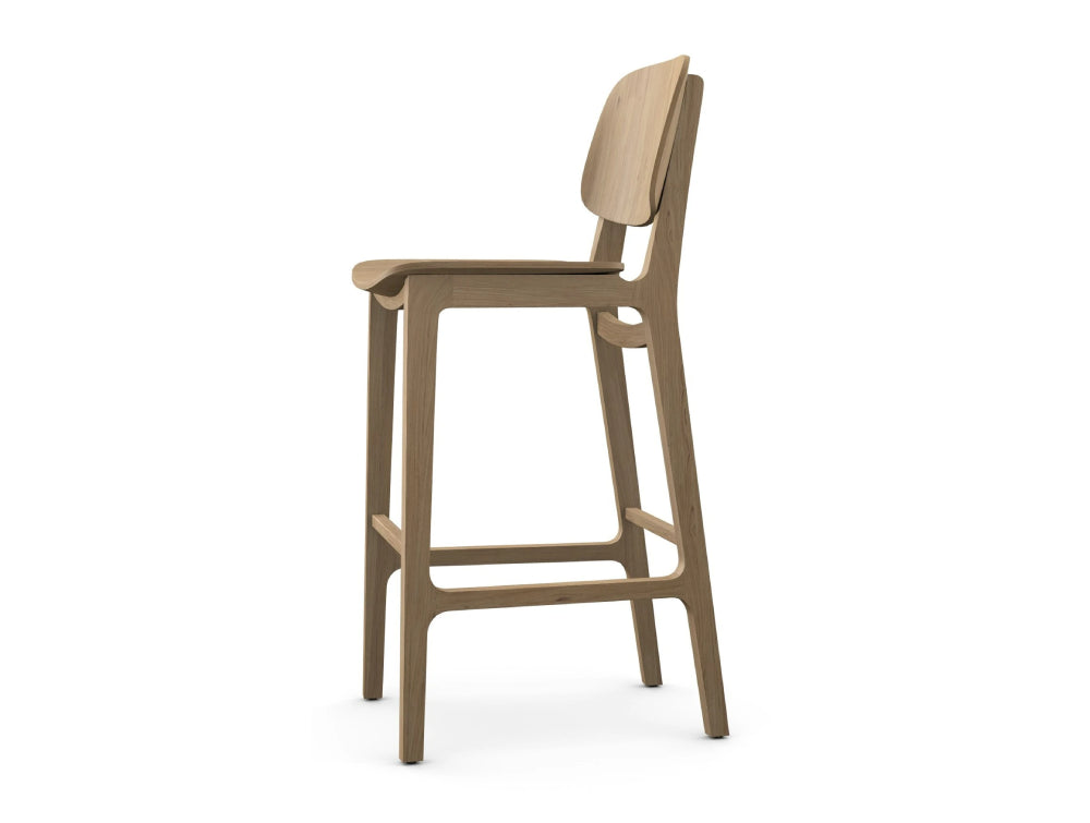 Verge Wooden Barstool 3