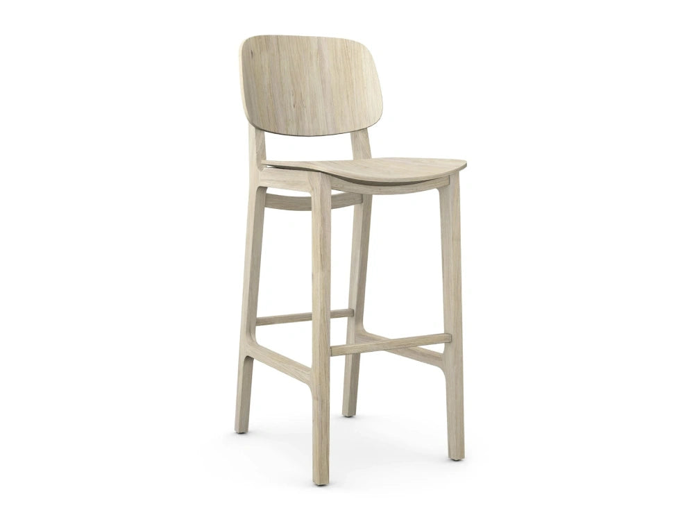 Verge Wooden Barstool 7