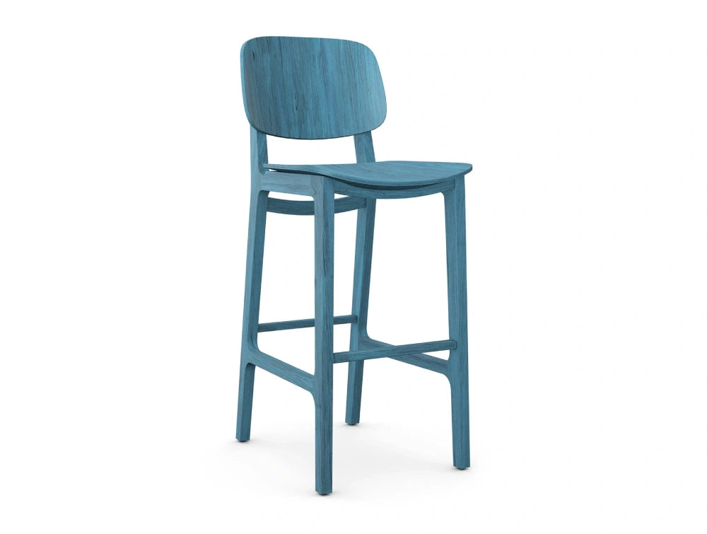Verge Wooden Barstool 8