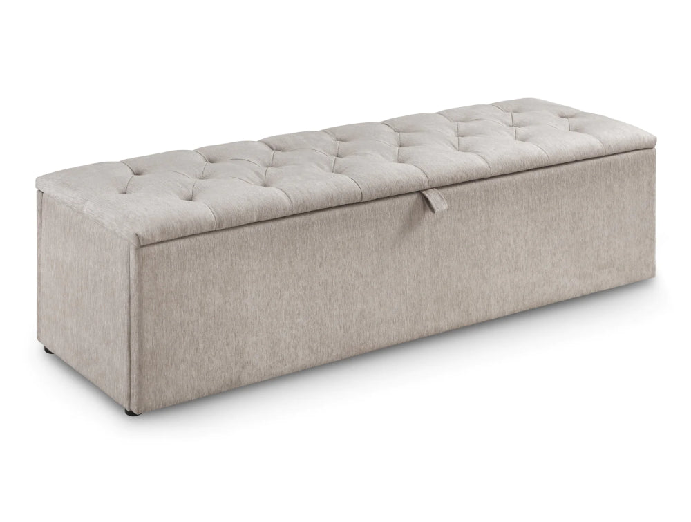 Verona Upholstered Blanket Box Mink