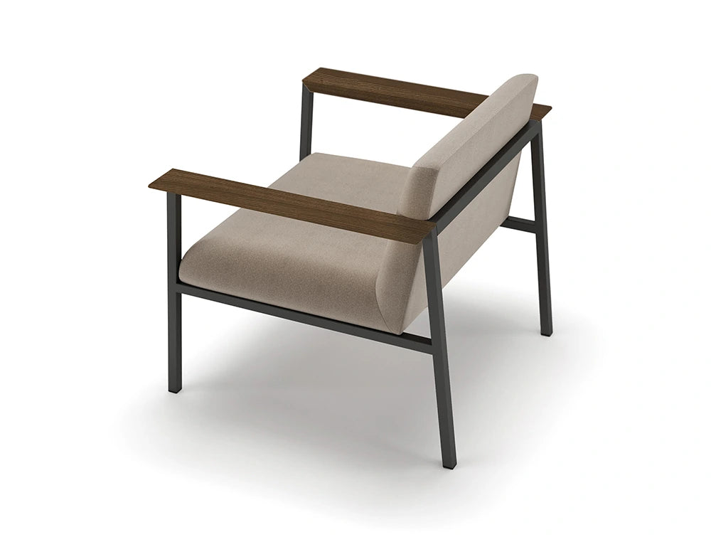 Ado Chair With Wooden Armrests 2