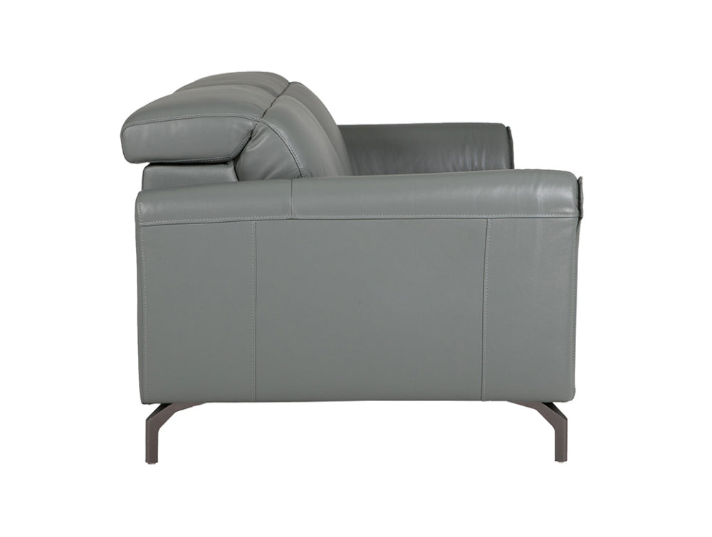 Amelia 3 Seater Sofa Steel 2