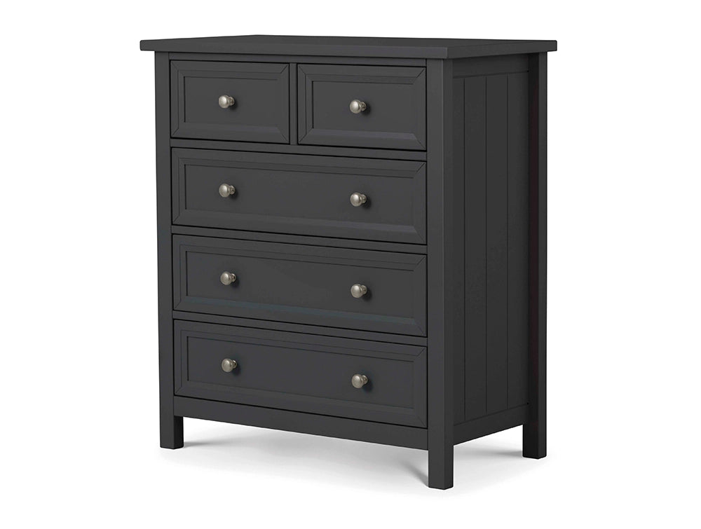 Anne 3 2 Drawer Chest Anthracite