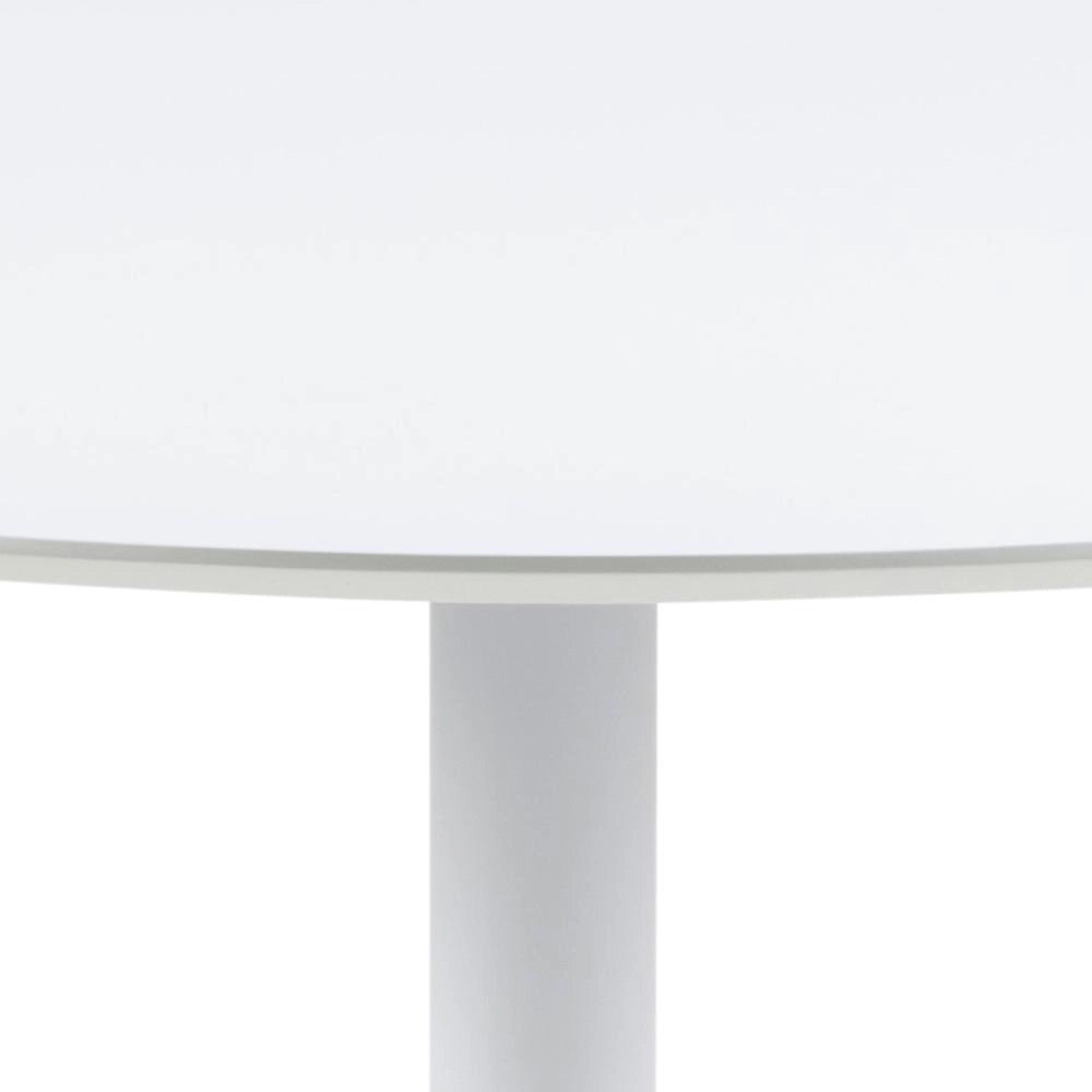 Antonio Round Dining Table White Top Detail