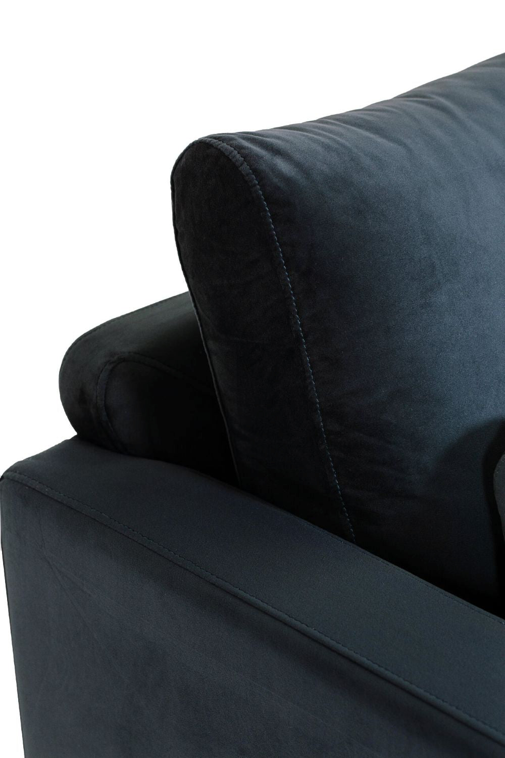 Apollo 2-Seater Sofa Navy Backrest Detail