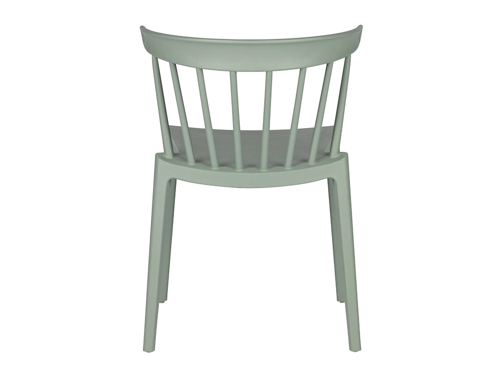 Ash Polypropylene Chair Jade Green 3