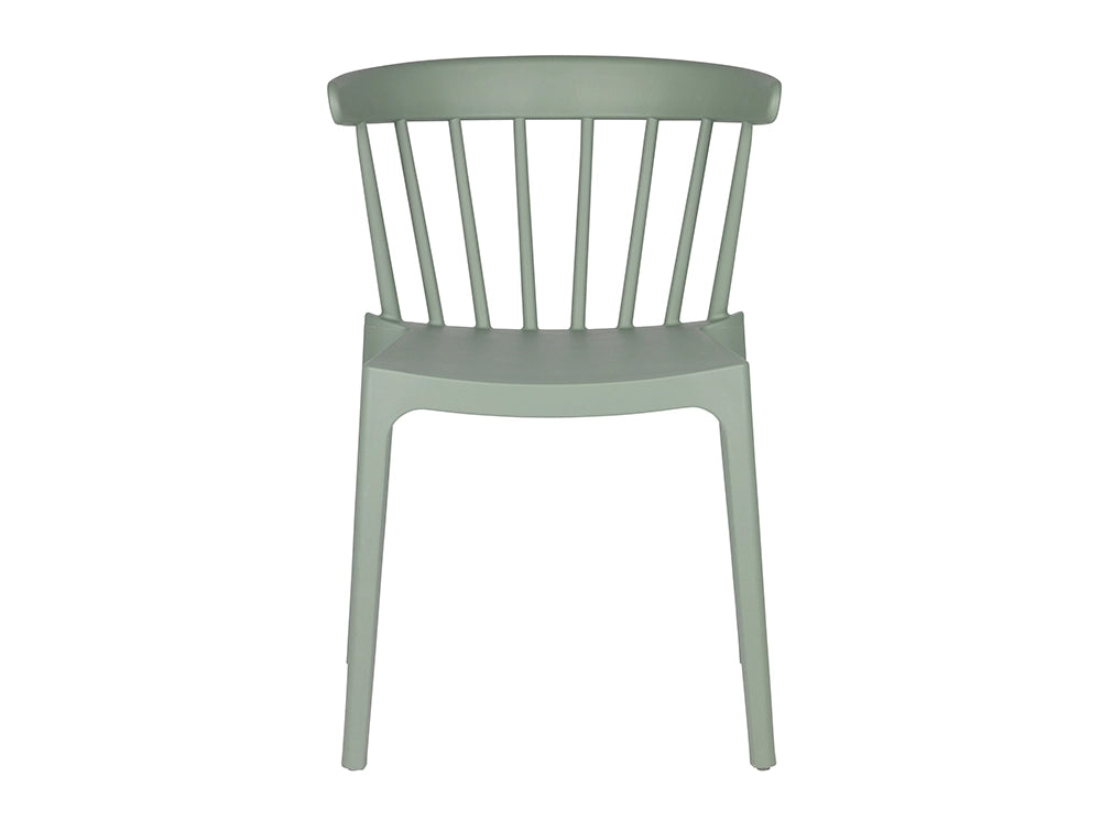 Ash Polypropylene Chair Jade Green