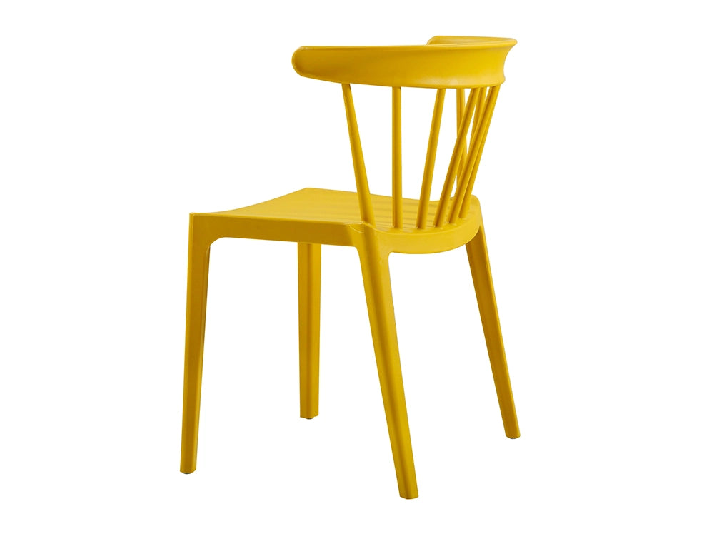 Ash Polypropylene Chair - Ochre 2