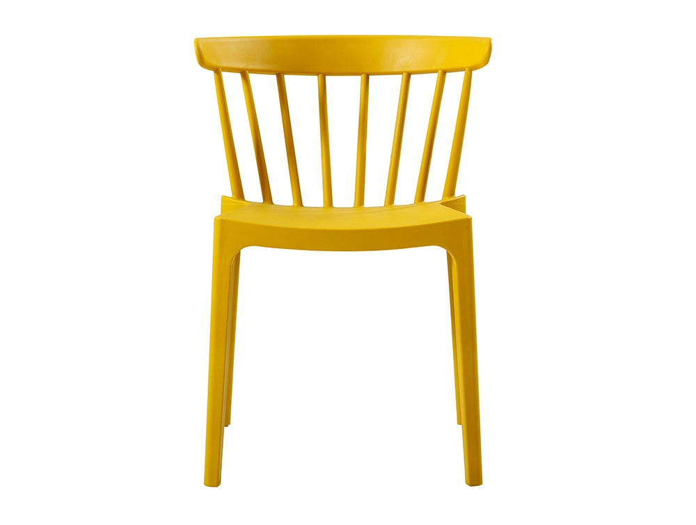 Ash Polypropylene Chair - Ochre