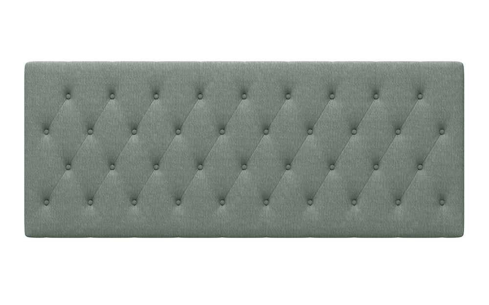 Aspen Headboard 24" High in Graceland Duck Egg